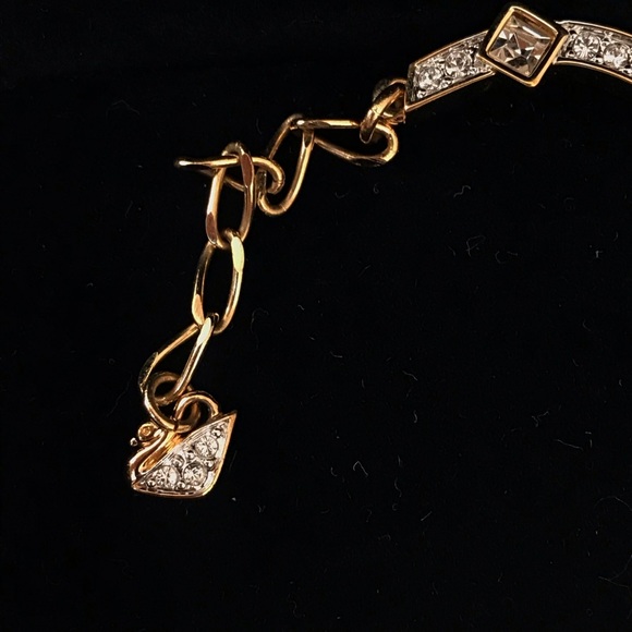 Swarovski golden crystal bracelet - Picture 3 of 7